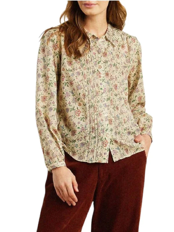 Enjoy Discount Alise Blouse In Herbarium Print