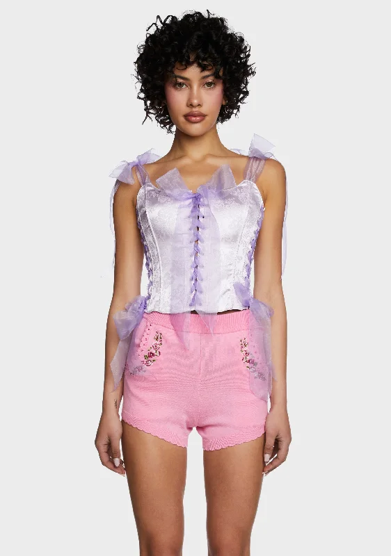 The Latest Fashion Trends Romancing Menace Corset Top