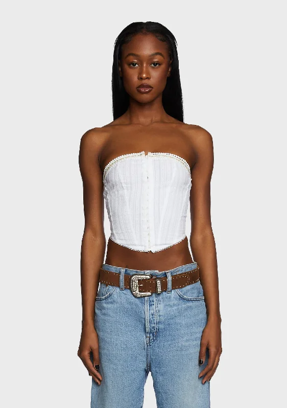 Huge Discounts This Week Palm To Palm Corset Top