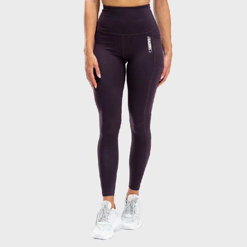 Trend Alert We Rise High-Waisted Leggings - Beetroot