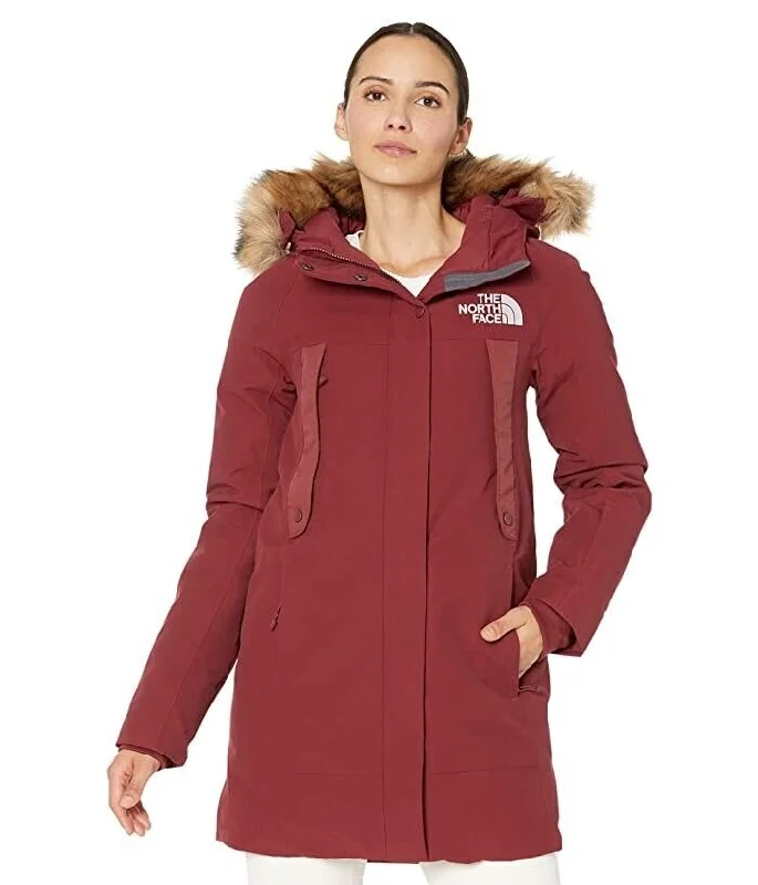 Trendy Clothing Sale The North Face New Outerboroughs NF0A4R3J6R3 Women's Cordovan Parka 2XL DTF709