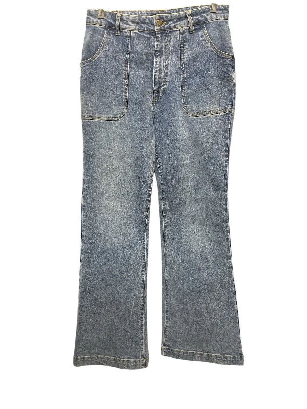 Elevate Your Wardrobe Jeans Flared By Frye In Blue Denim