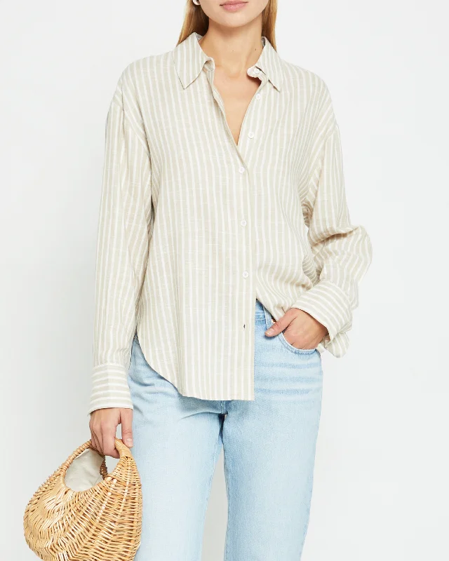 Stay Ahead In Style Billy Oversized Linen Shirt