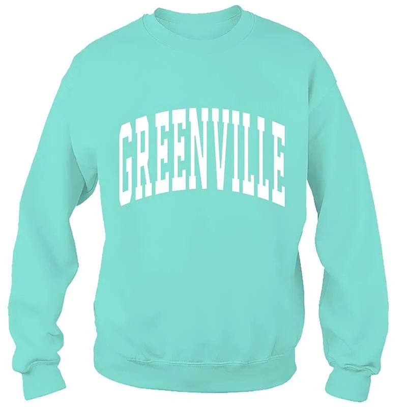 Urban Femme Streetwear Greenville Crewneck Sweatshirt