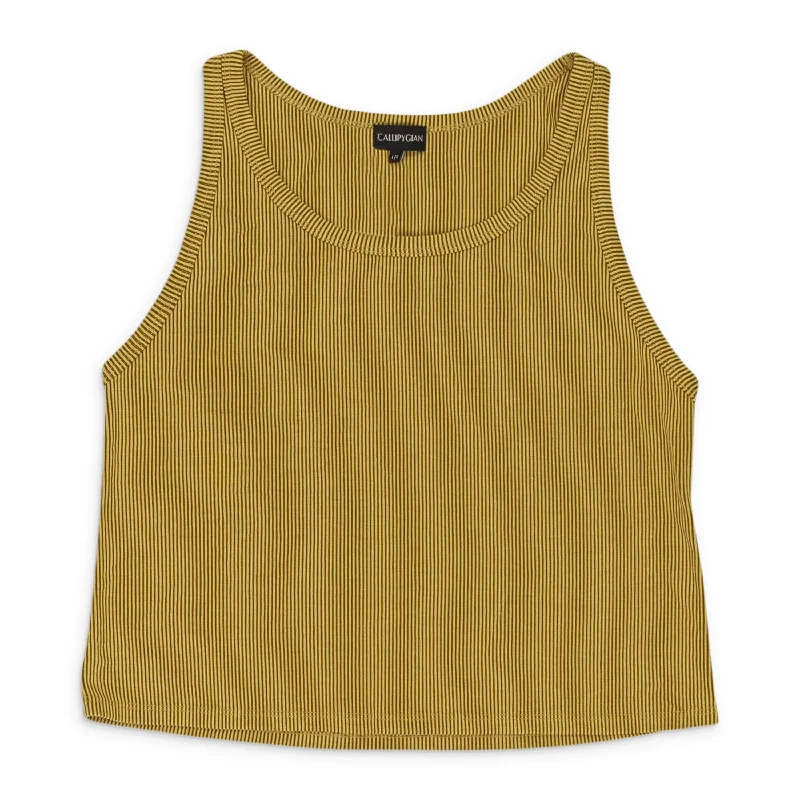 Trendy Aesthetics CALLIPYGIAN RIB GOLD TANK