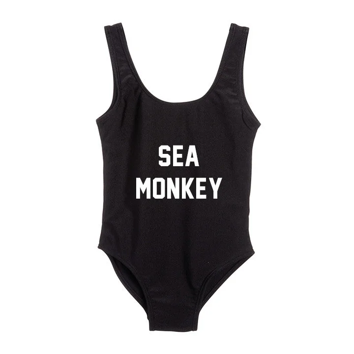 Trend Setting Threads SEA MONKEY [KIDS ONE PIECE SWIMSUIT]