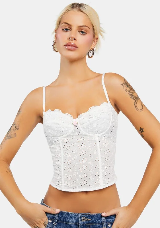 First Order Discount Tabi Cotton Lace Corset