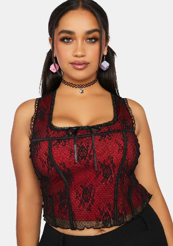 Unbeatable Deals Plus Delay Your Departure Corset Top