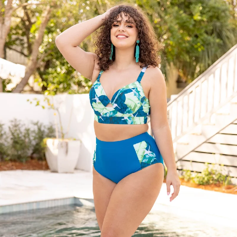 Massive Selection Sale You, Me And The Sea Swim Bottom, Aqua