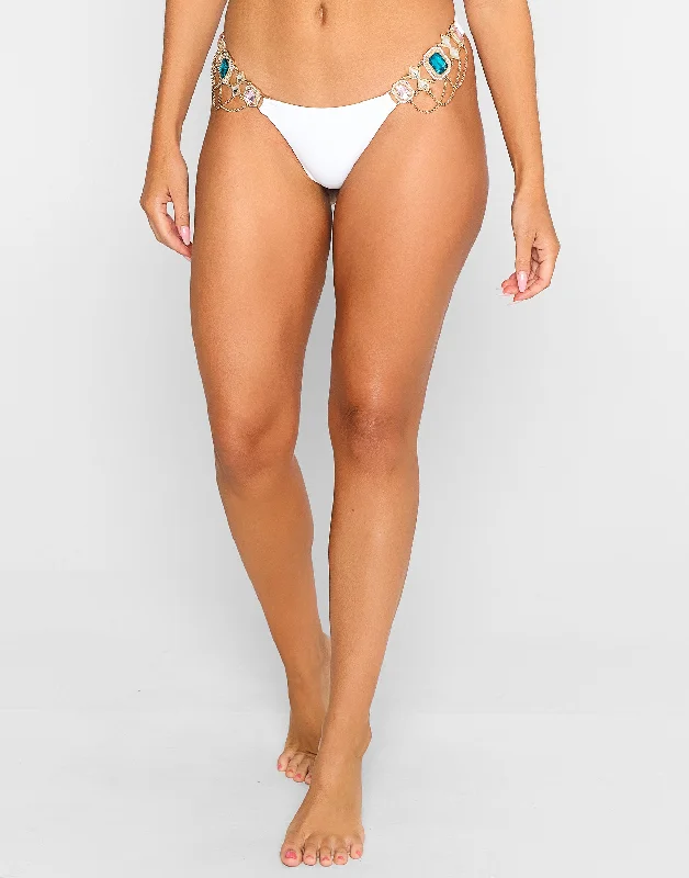 Timeless Elegance Jazmin Skimpy Bottom - White