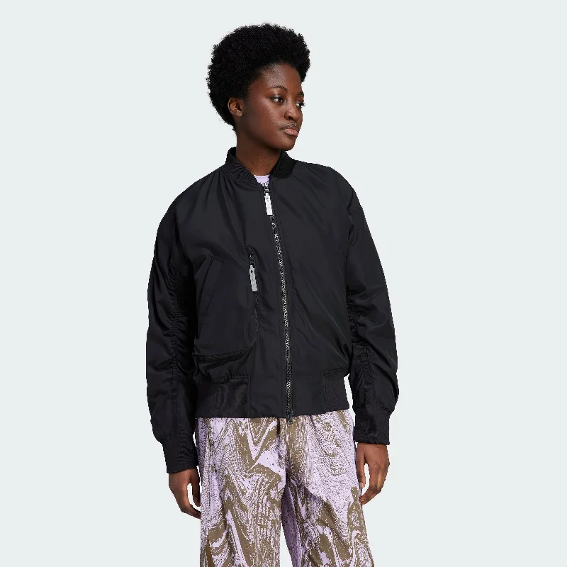 Ride The Style Wave Women's adidas adidas by Stella McCartney Sportswear Woven Bomber Jacket