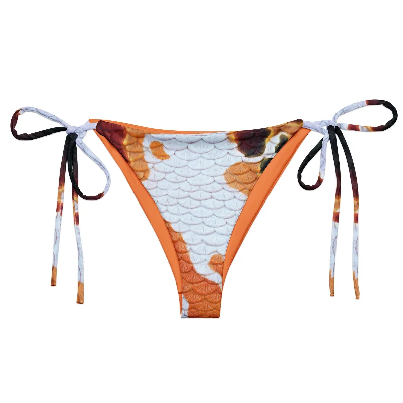 Casual Elegance Classic Koi Recycled String Bikini Bottom