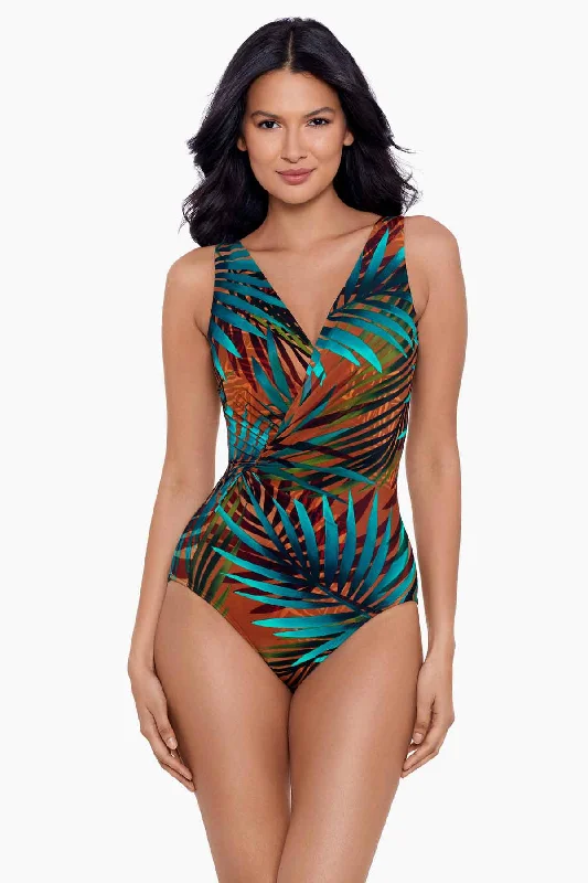 Budget Friendly Tamara Tigre Esmerelda One Piece Swimsuit