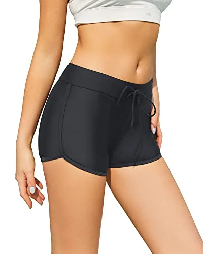 Get The Latest Trends Womens Swim Shorts Drawstring Swimsuit Bottoms Board Shorts Swim Bottoms