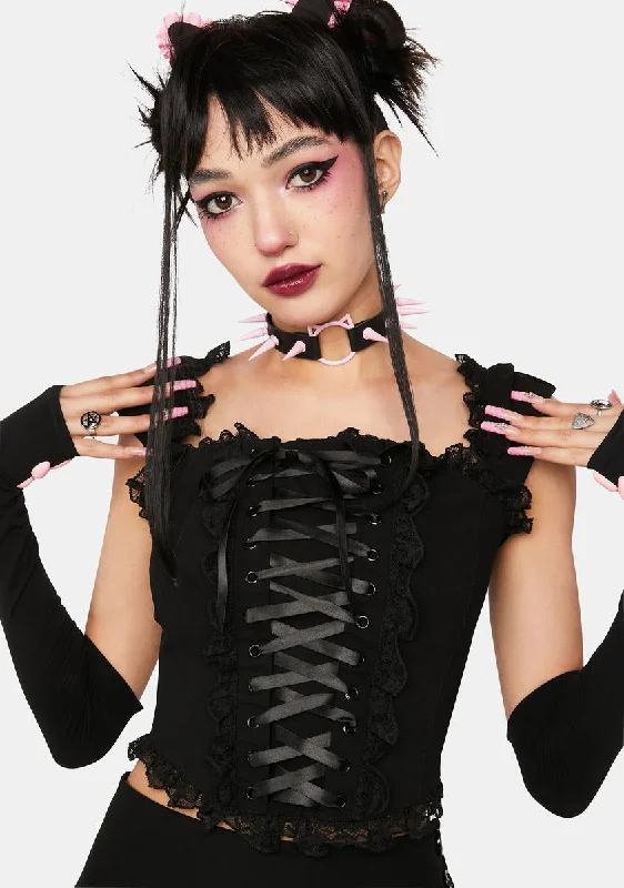 Save Big Join The Dark Side Corset Top