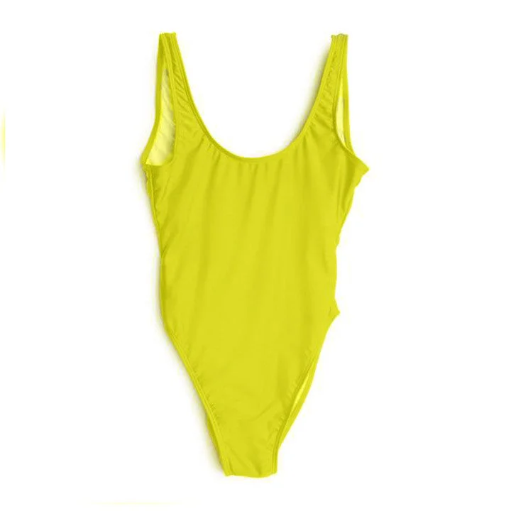 Trendy Threads YELLOW [BLANK SWIMSUIT]