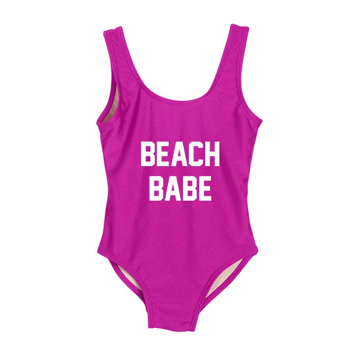 Step Ahead, Lead The Trend BEACH BABE [KIDS ONE PIECE SWIMSUIT]