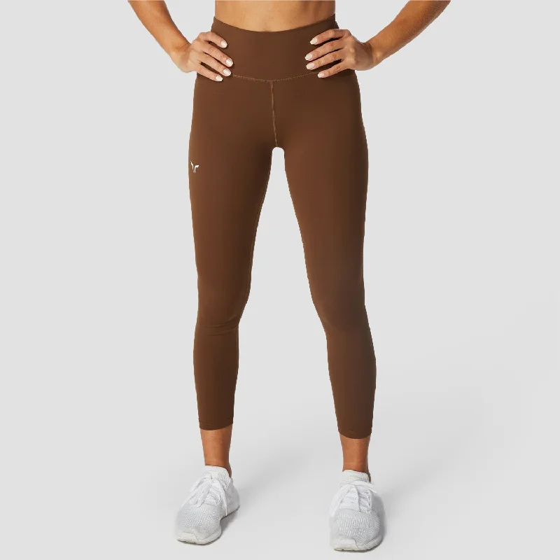 Vibrant Femme Fashion Infinity Cropped 7/8 Leggings - Gold