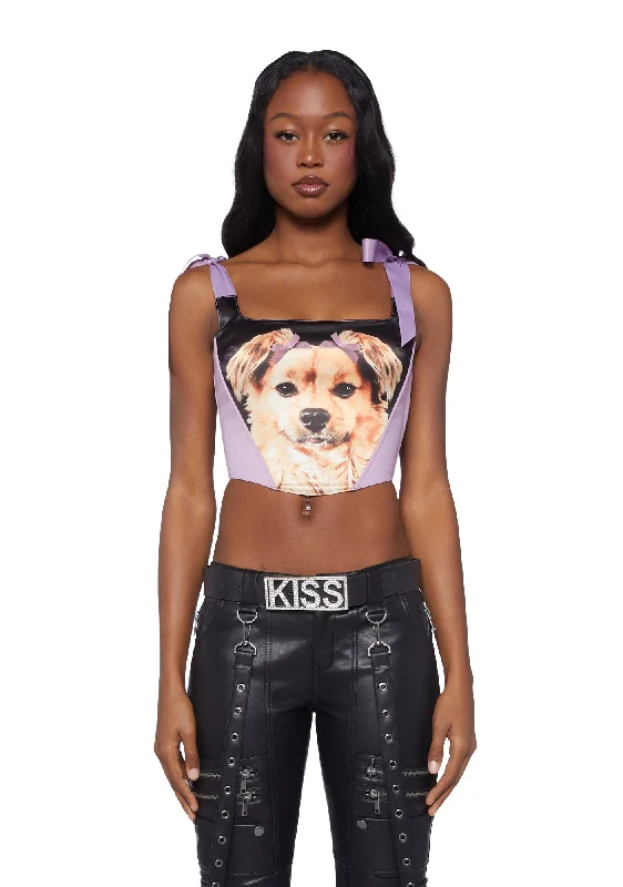 Last Chance Sale Glamour Hound Corset Top