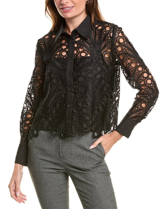 Unleash Your Style Gracia Eyelet Lace Blouse