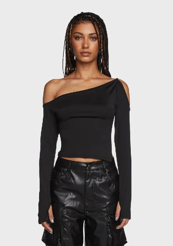 Casual Fashion Lunar Sleek Like Me Crop Top