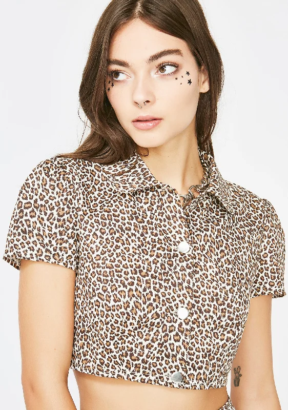 Everyday Wear The Cat's Meow Crop Top