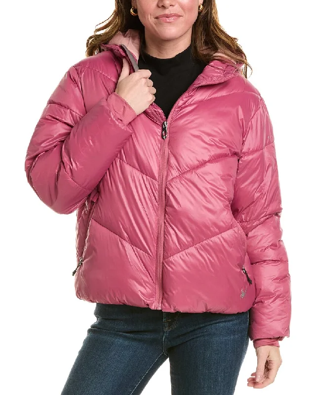 Fashion Forward Femininity Spyder Super Puff Jacket