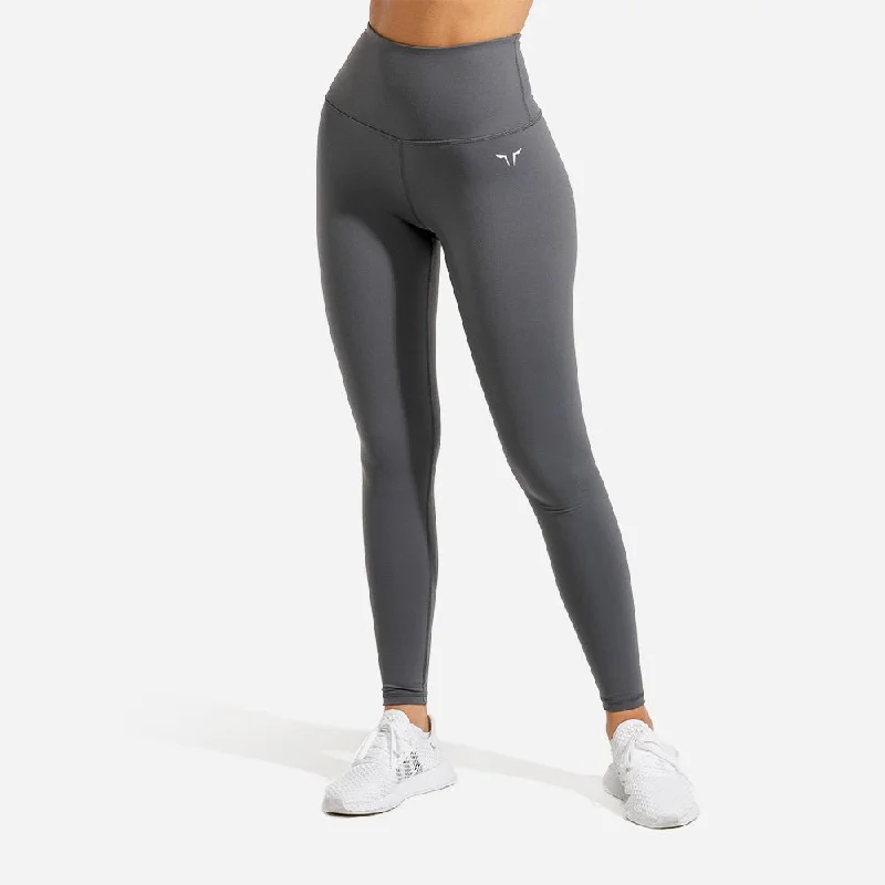 Wardrobe Upgrade Hera High-Waisted Leggings - Charcoal