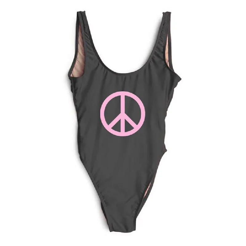 Stylish Looks PEACE SYMBOL [SWIMSUIT]