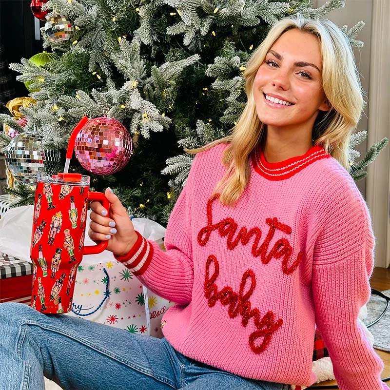 Trendy Threads Santa Baby Sweater