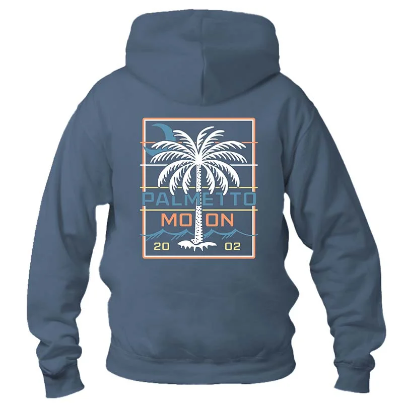 Chic Style, Always In Vogue Palm Tree Wave Hoodie