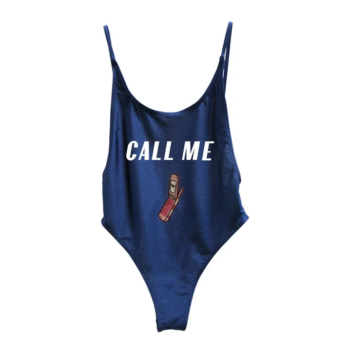 New Arrivals CALL ME [BALI SWIMSUIT W/ PHONE PATCH]