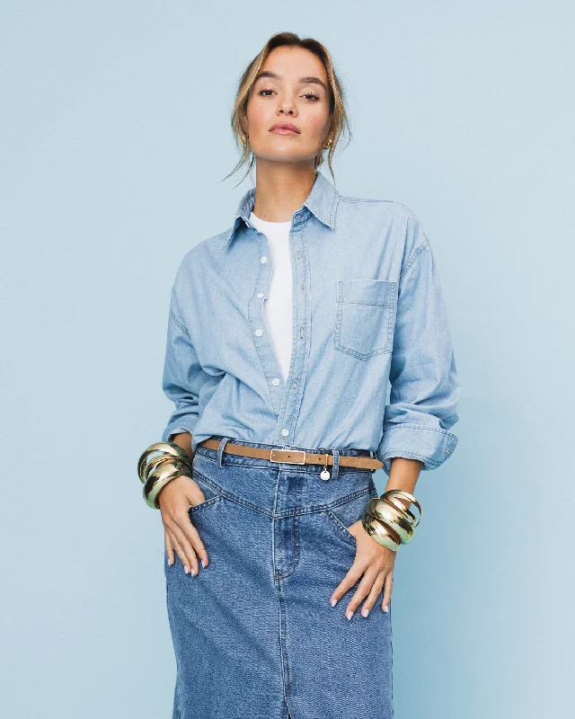 Unleash Your Fashion Ayla Denim Shirt