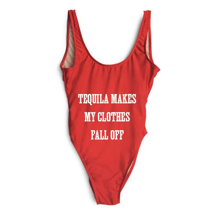 Effortless Chic Apparel TEQUILA MAKES MY CLOTHES FALL OFF [SWIMSUIT]