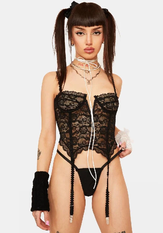 Summer Deals Learn My Language Lace Corset