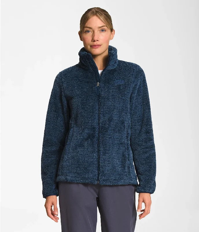 Unleash Your Trend Driven Style The North Face Novelty Osito NF0A7WNG926 Jacket Womens Shady Blue Full Zip APP93