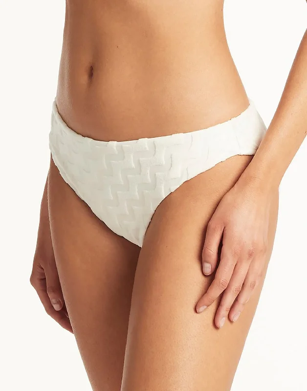 Chic Styles Oceano Regular Cheeky Bottom by Sea Level - White