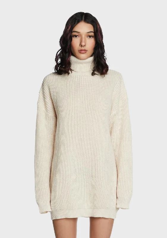 Effortless Comfort Cozy Hangout Knit Sweater