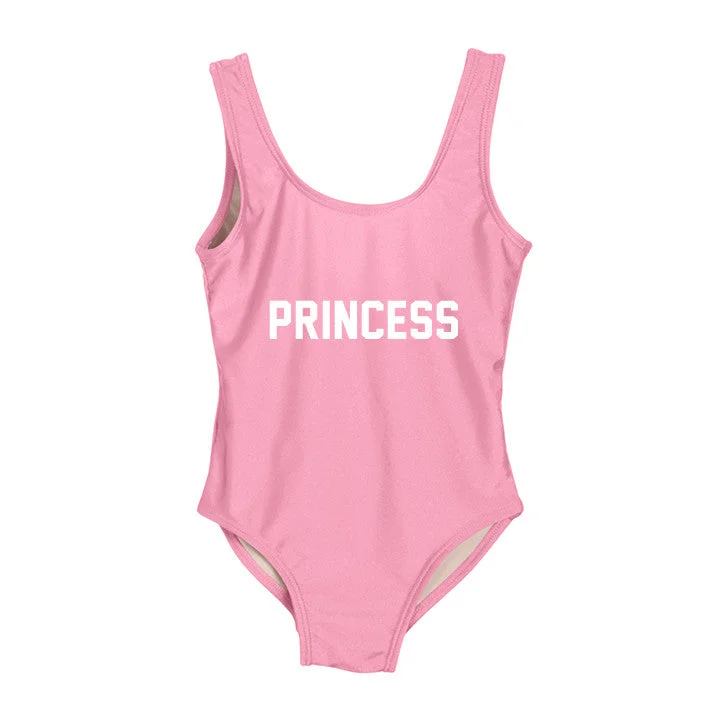 Trend Forward Women's Wear PRINCESS [KIDS ONE PIECE SWIMSUIT]