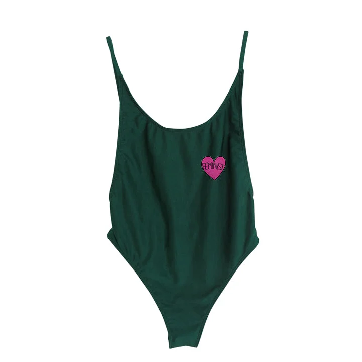 Must Haves FEMINIST HEART PATCH [BALI SWIMSUIT]