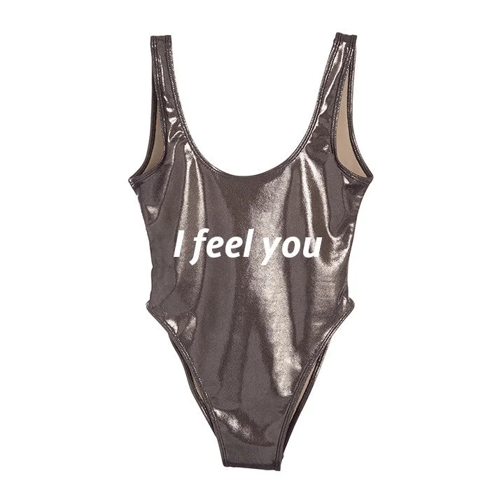 Get The Latest Trends I FEEL YOU [METALLIC SWIMSUIT]