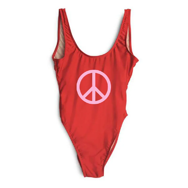 Seasonal Trends PEACE SYMBOL [SWIMSUIT]