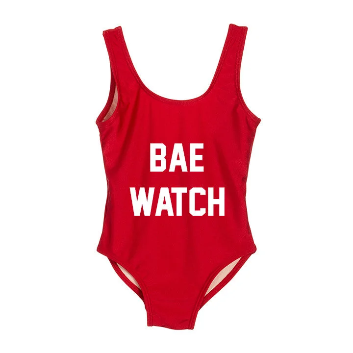 Trend Setting Wardrobe BAE WATCH [KIDS ONE PIECE SWIMSUIT]