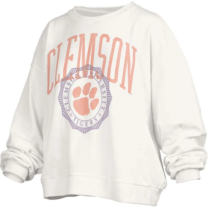 Quality Driven Apparel Clemson Lawrence Jan Crewneck Sweatshirt