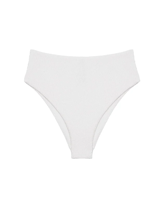 Chic Urban Fashion Look Firenze Bela Hot Pant Bottom - White