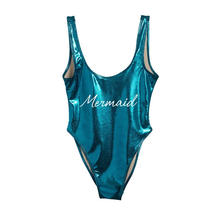 Chic Trends For The Fashion Savvy MERMAID [METALLIC SWIMSUIT]