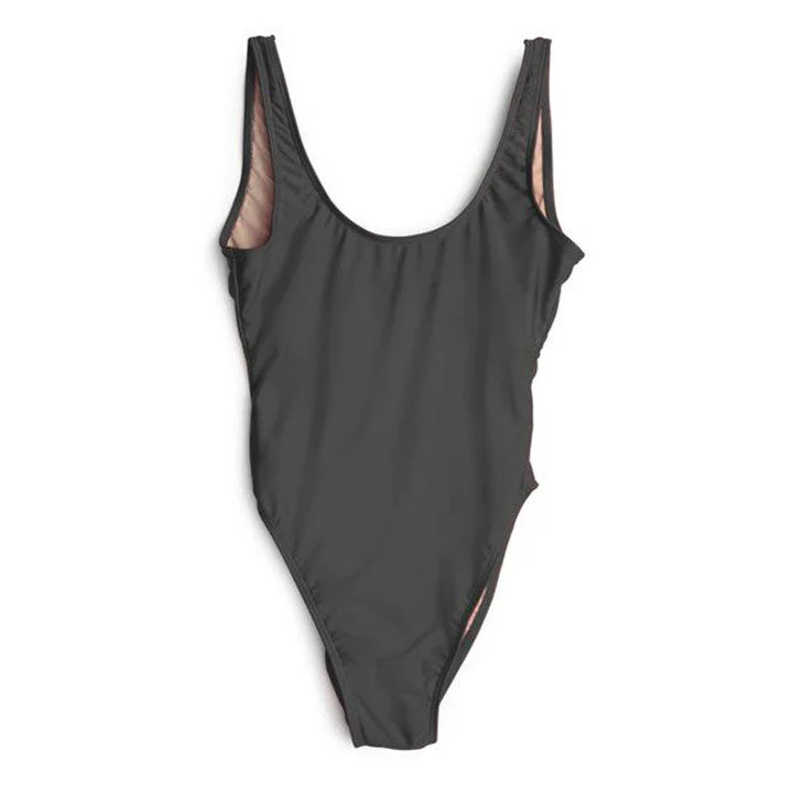 Daily Essentials BLACK [BLANK SWIMSUIT]