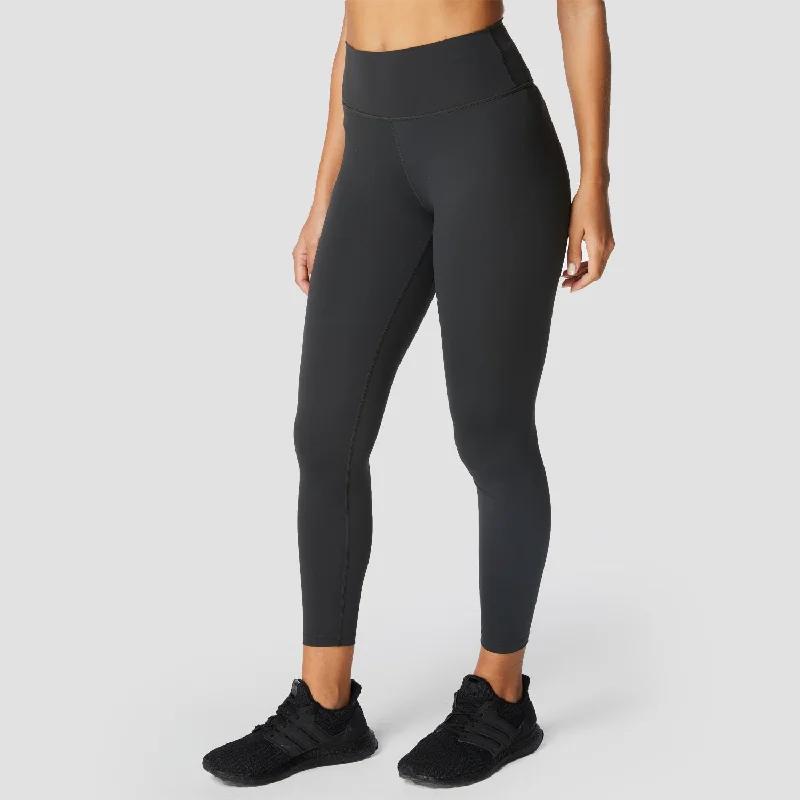 Chic & Cozy Apparel Infinity Cropped 7/8 Leggings - Charcoal