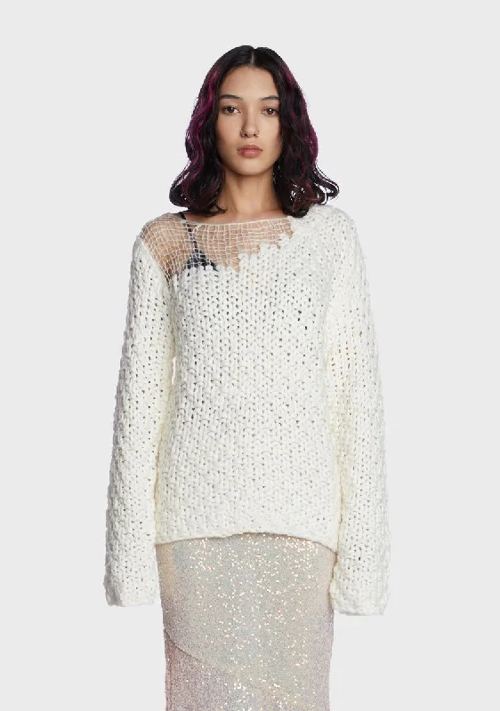 Fashion Essentials Chilly Realm Knit Sweater