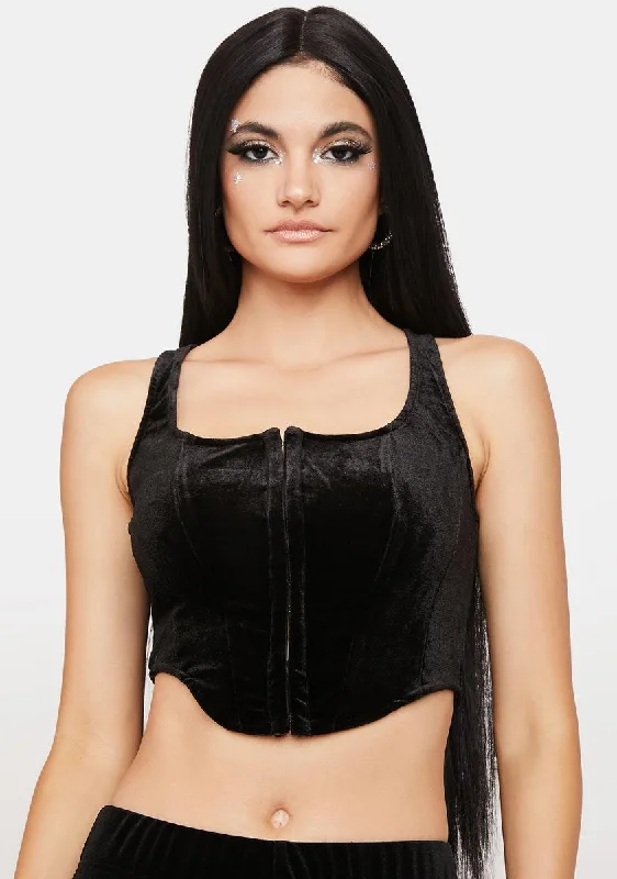 Flash Sale Now Let's Groove Tonight Corset Top